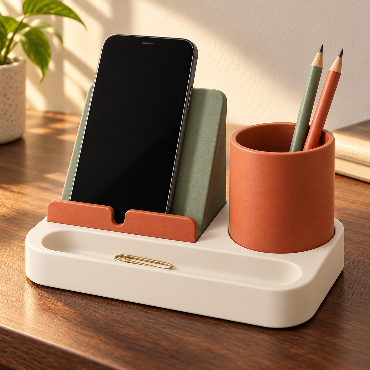 Cedarbay Phone and Pen Desk Dock