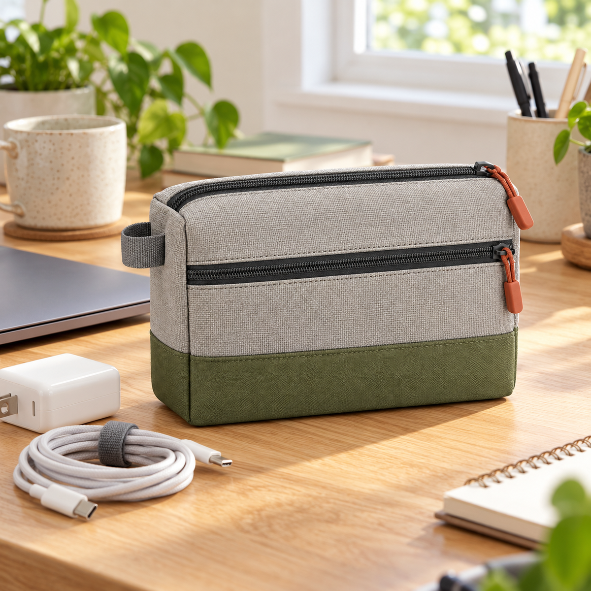 Layerpath Double-Zip Accessory Pouch