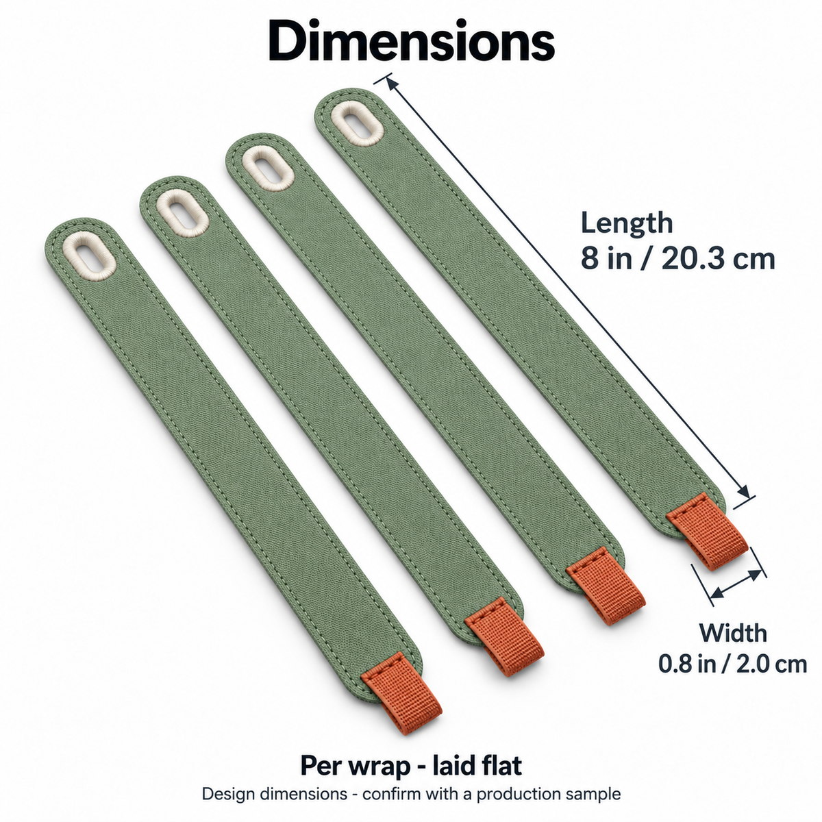 Loopfern Four-Piece Cable Wrap Set