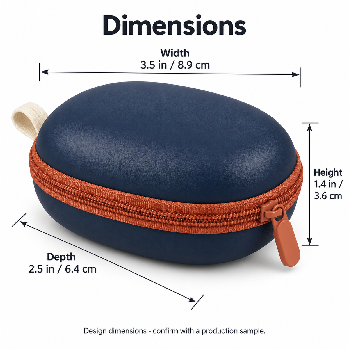 Pebblepod Earbud Storage Case