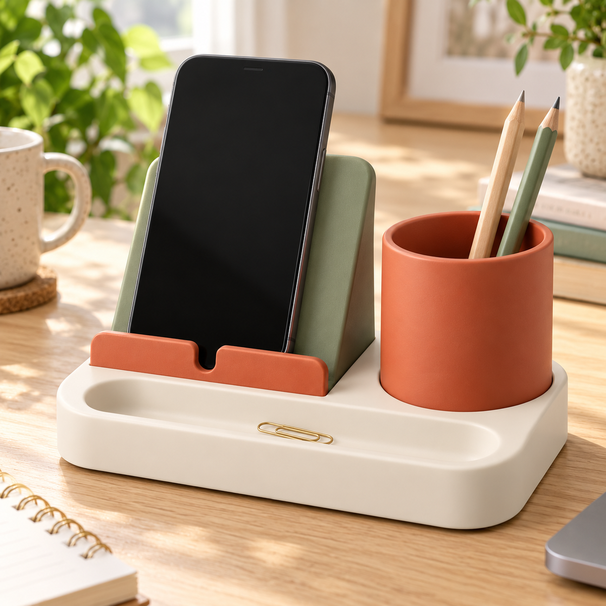 Cedarbay Phone and Pen Desk Dock