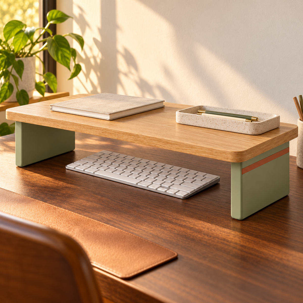 Oakledge Single-Tier Desk Shelf