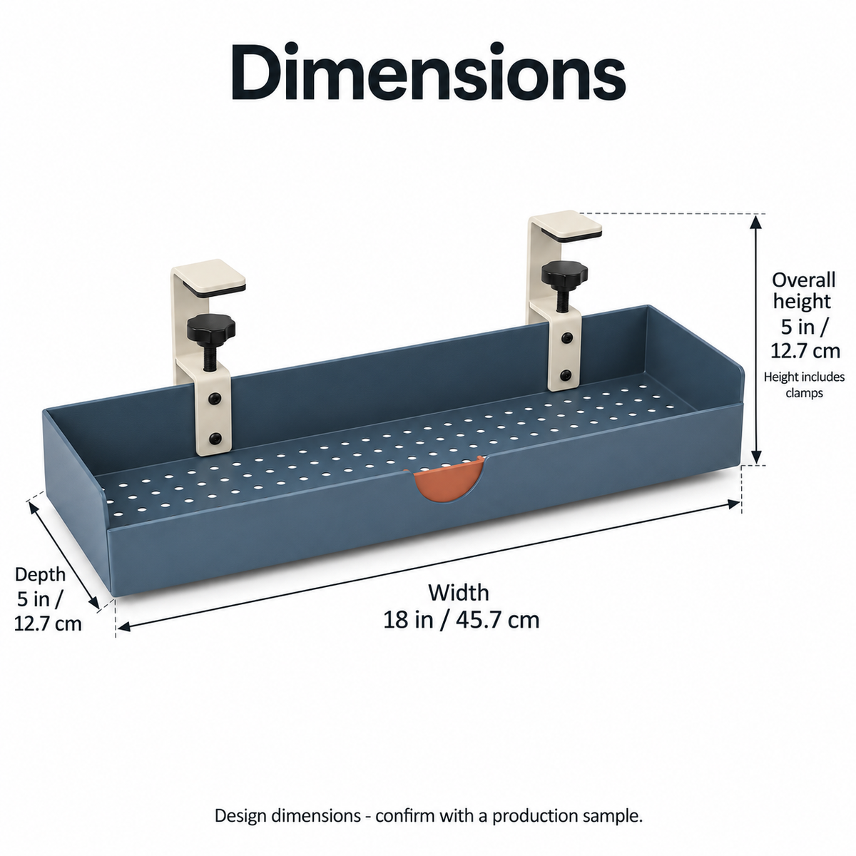 Railnest Clamp-On Cable Tray